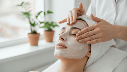 Klassische Gesichtsbehandlung