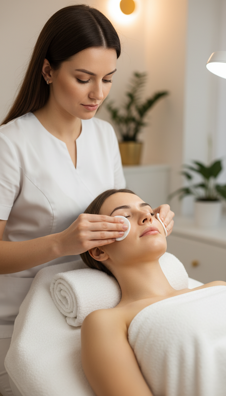 Klassische Gesichtsbehandlung – Bild 4