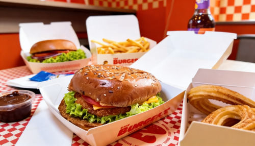 Burger Menü & Churros für 2 Personen