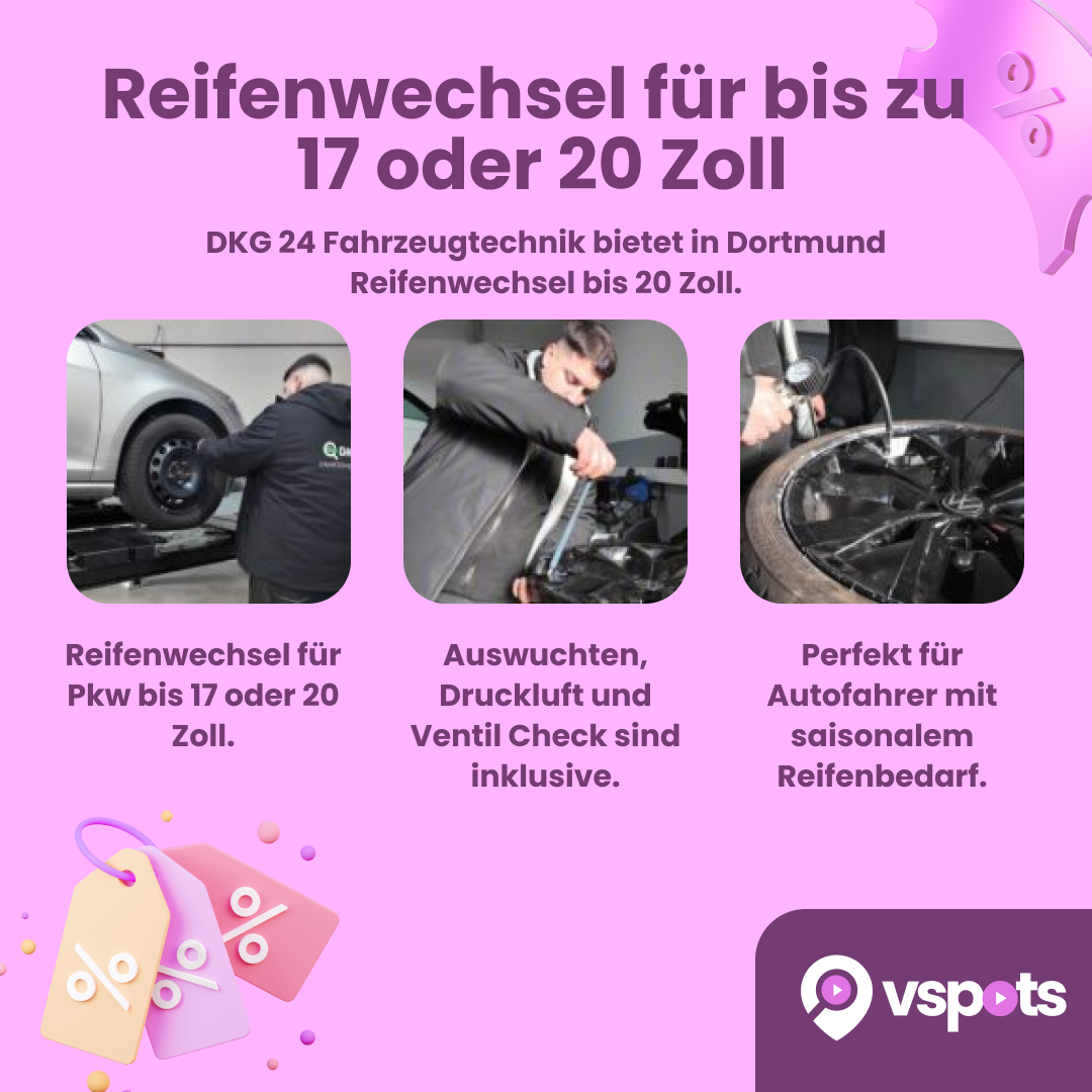 Reifenwechsel für bis zu 17 oder 20 Zoll – Bild 5