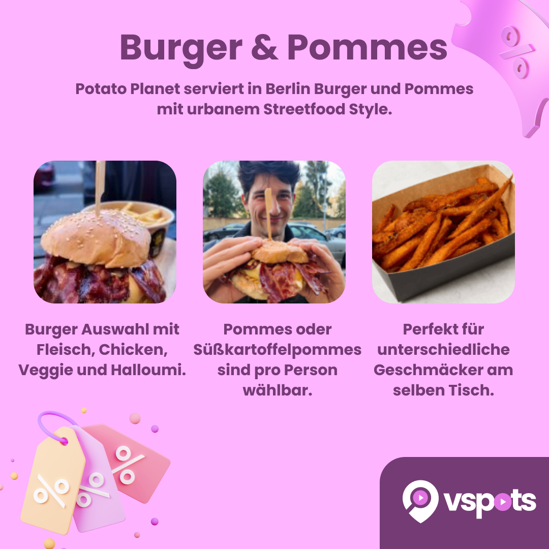Burger & Pommes für 2 Personen – Bild 5