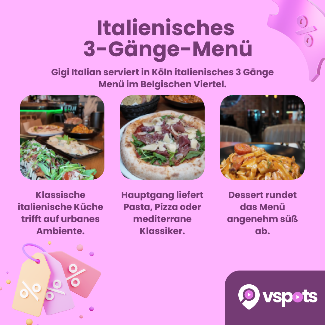 Italienisches 3-Gänge-Menü – Bild 6