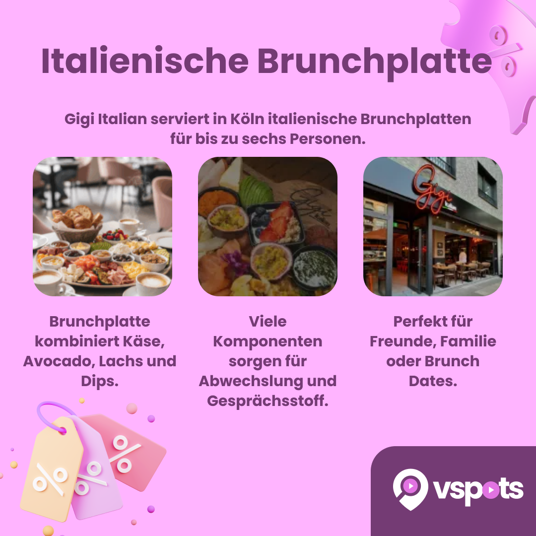 Italienische Brunchplatte für 2 Personen – Bild 5