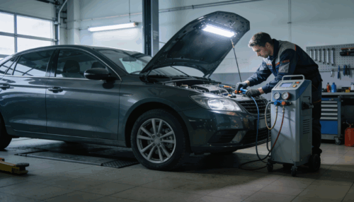 Klimaanlagen-Inspektion & Auffüllung