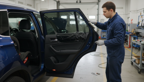 Scheibentönung mit Innenreinigung