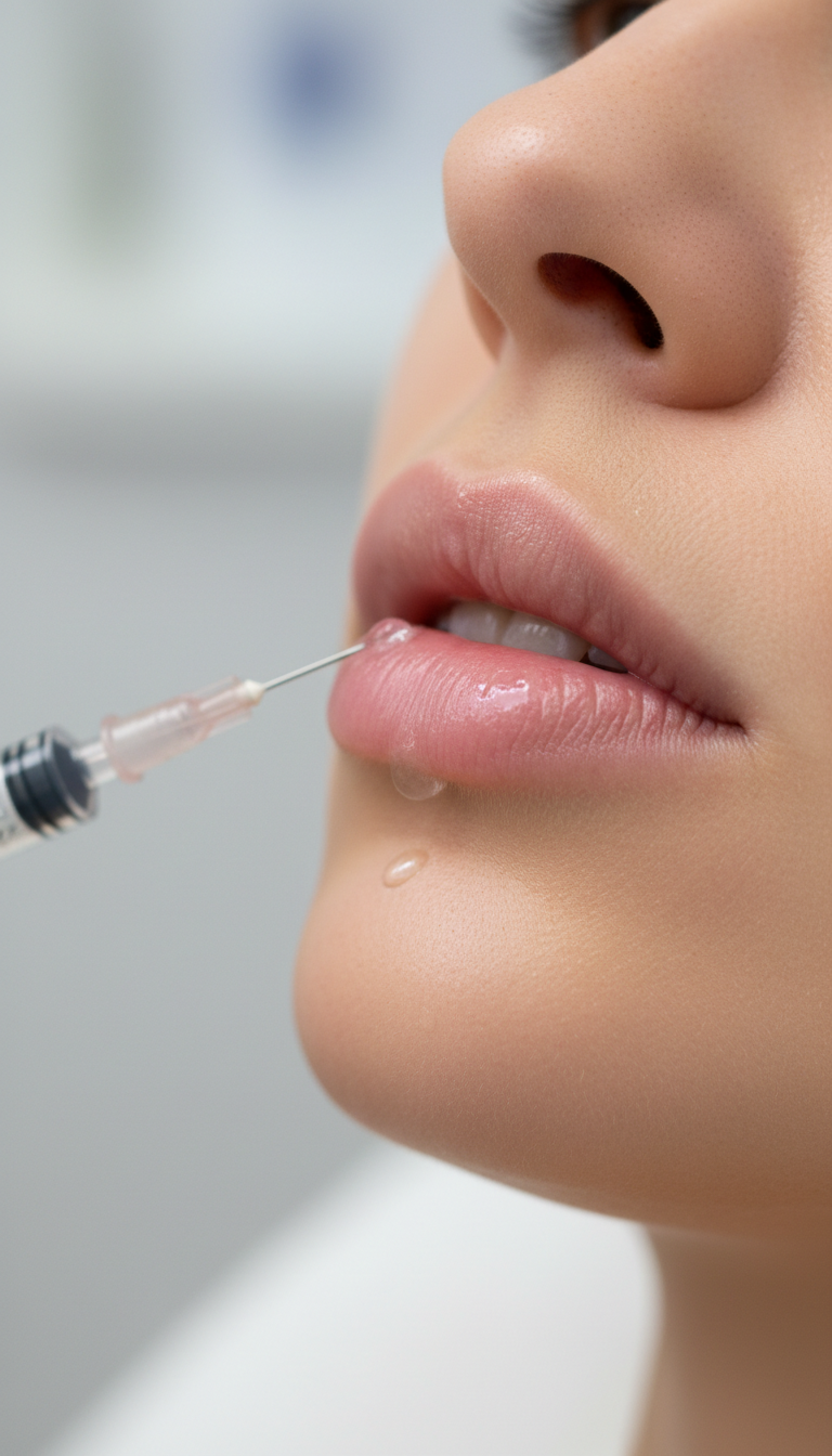 Hyaluron Lippenunterspritzung – Bild 3