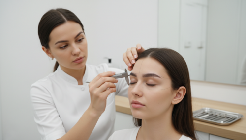 Microblading mit Nachbehandlung