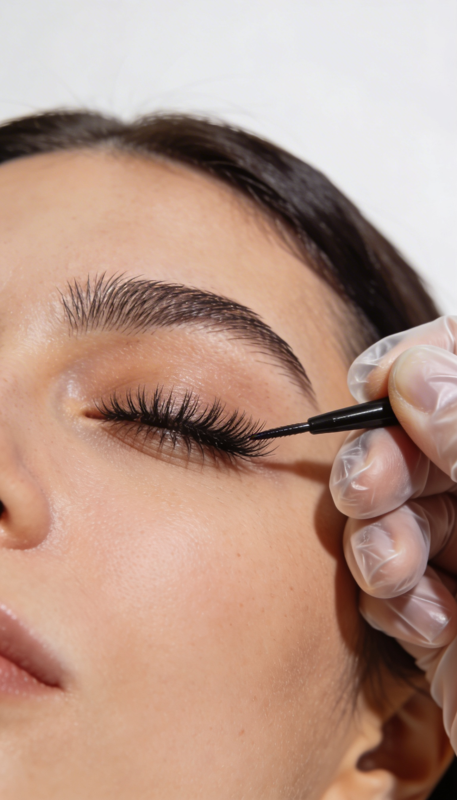 Wimpernlifting mit Färben – Bild 4