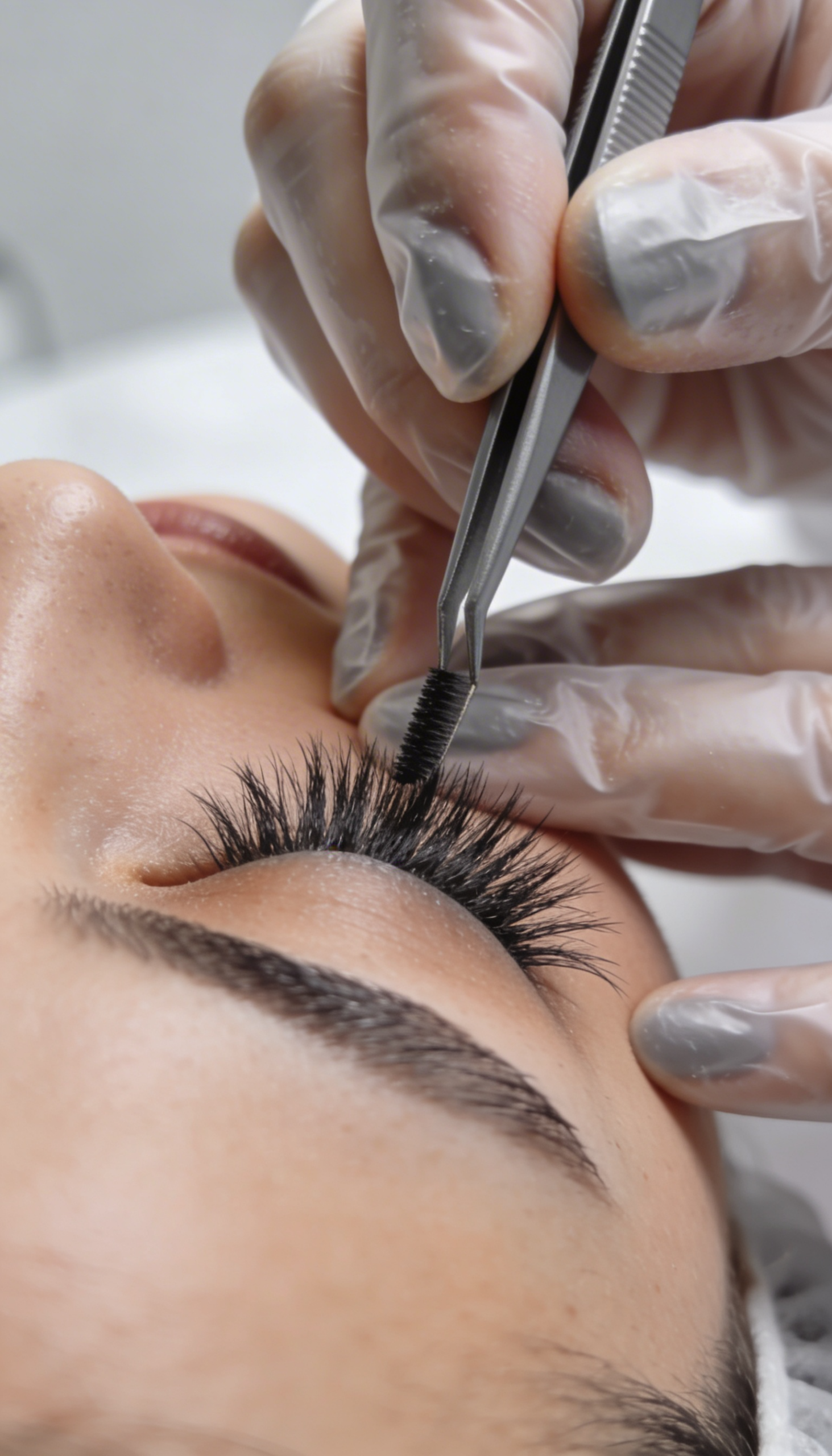 Wimpernlifting mit Färben – Bild 3