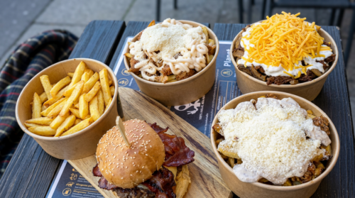 Pommes-Bowls & Fingerfood Mix für 2 Personen