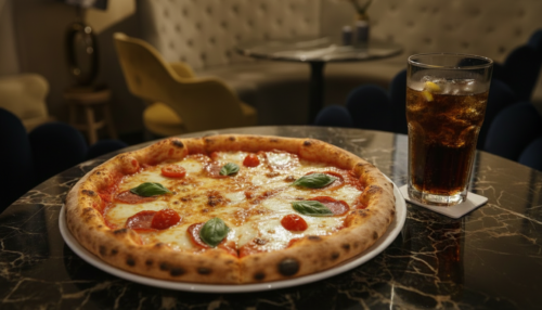 2 Pizzen & Softdrinks nach Wahl