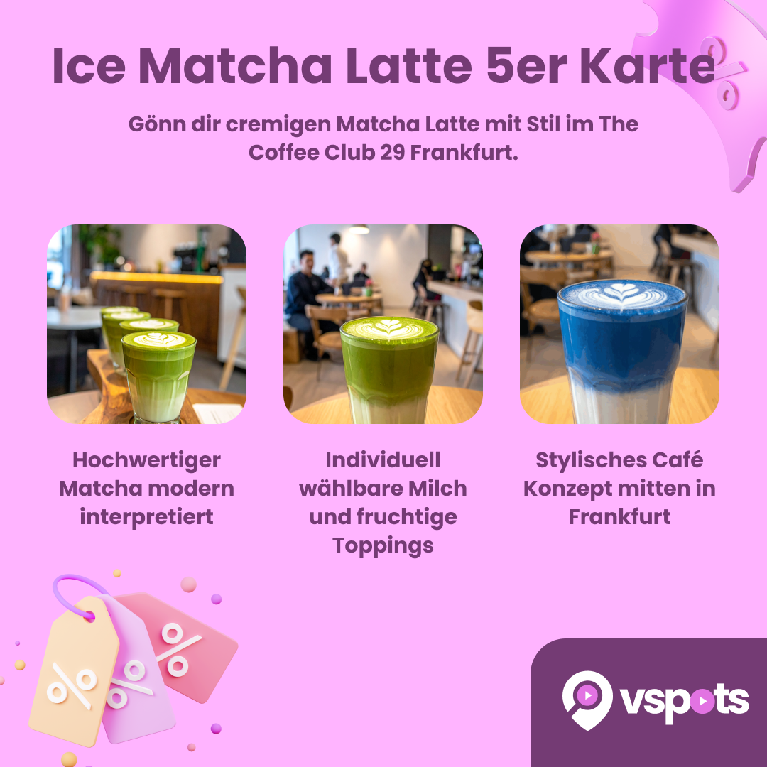 Ice Matcha Latte 5er Karte – Bild 5