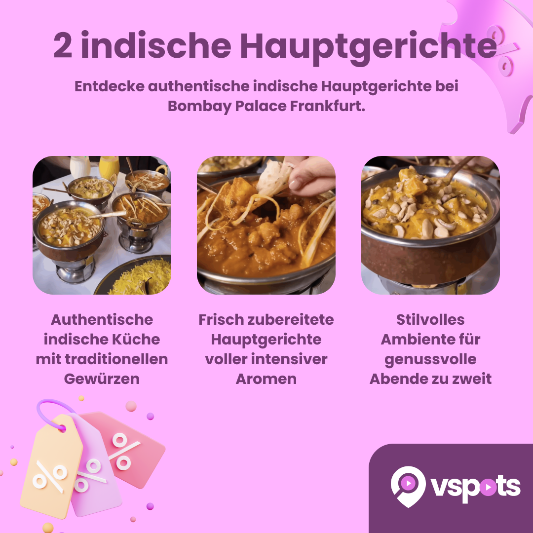 2 indische Hauptgerichte nach Wahl – Bild 5