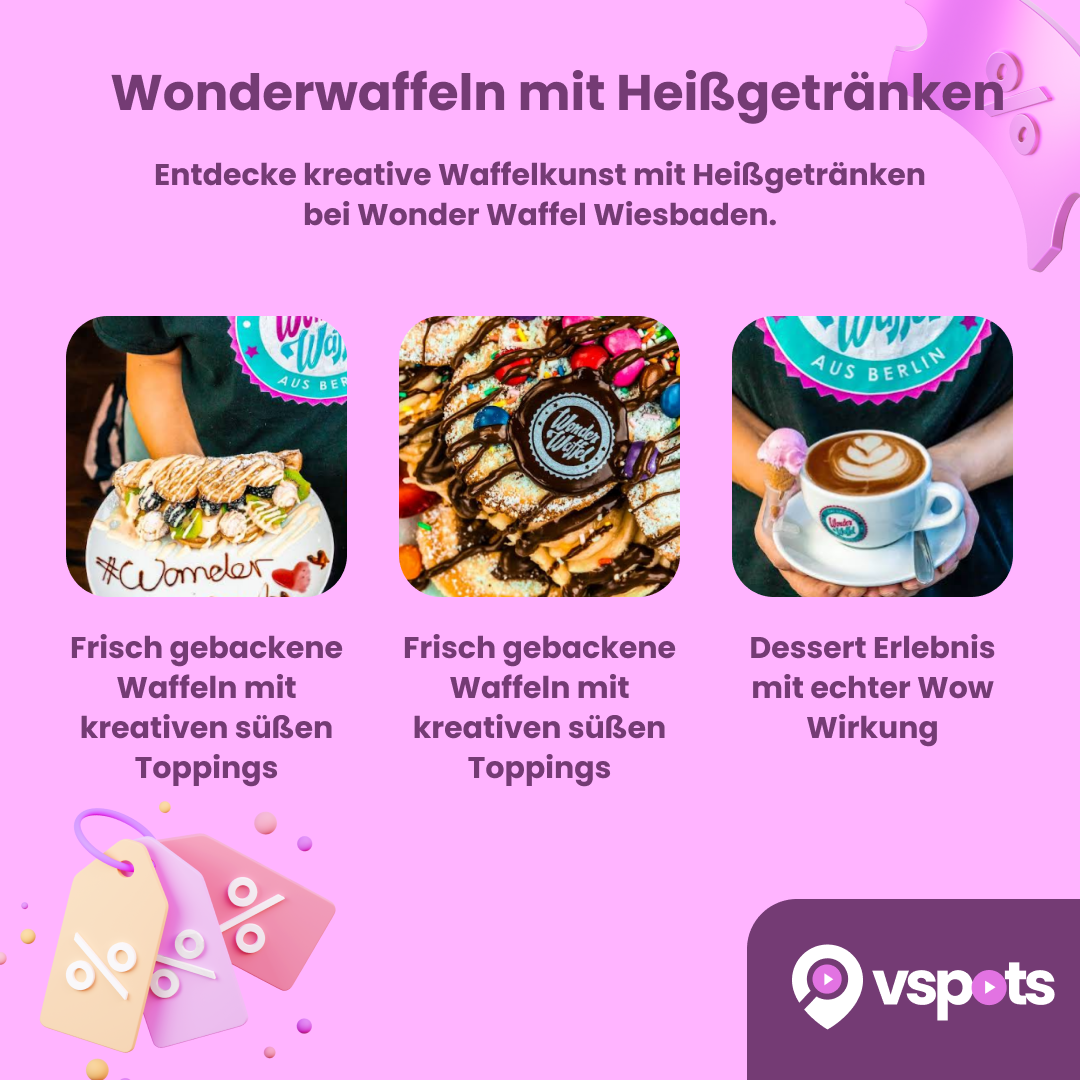 2 Wonderwaffeln mit Heißgetränken – Bild 5