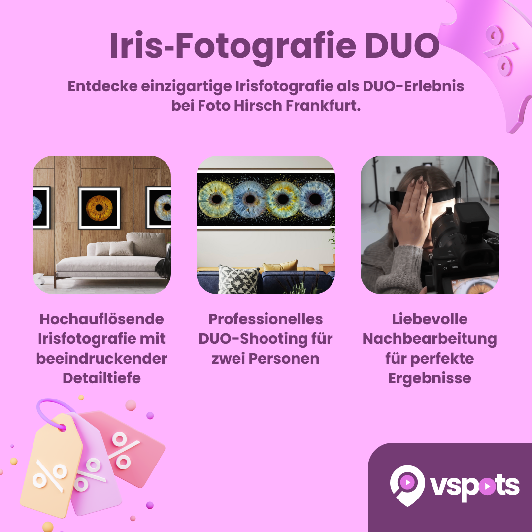 Iris‑Fotografie DUO für 2 Personen – Bild 5