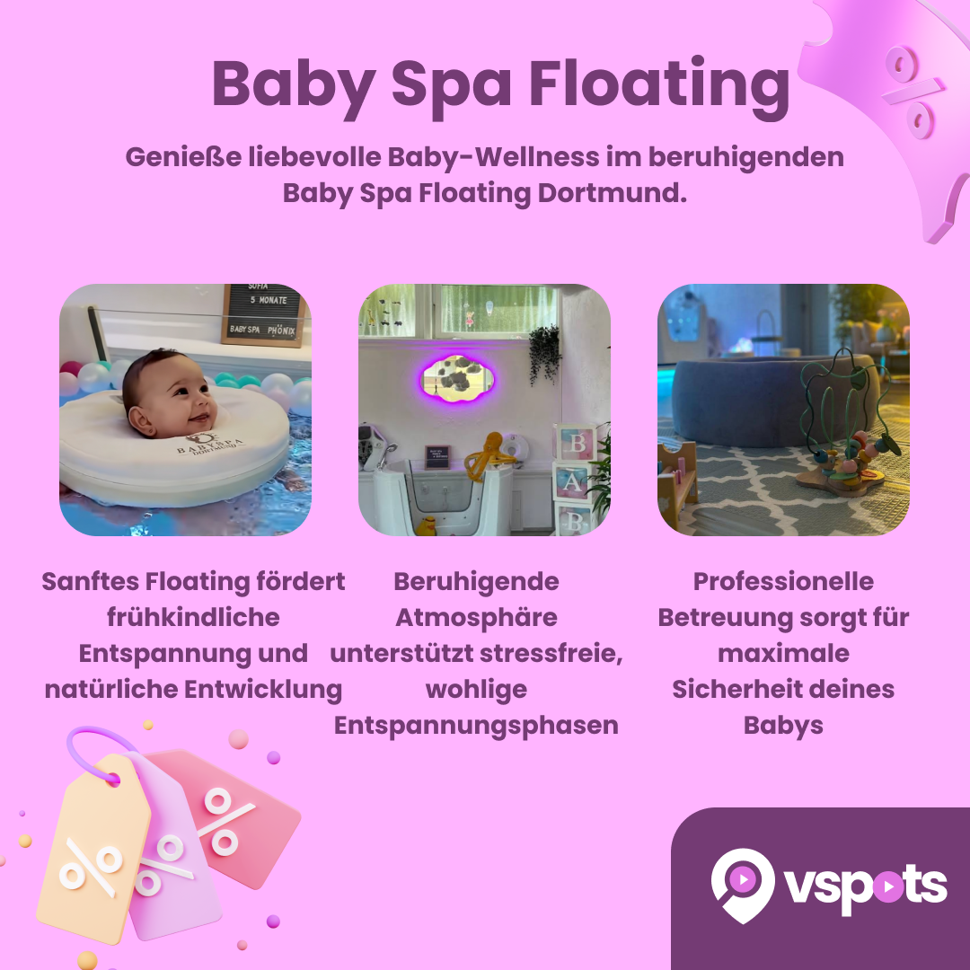 Baby Spa Floating mit Massage – Bild 5