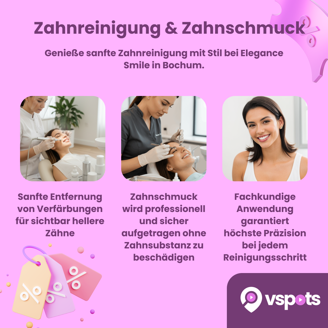 Kosmetische Zahnreinigung & Zahnschmuck – Bild 6