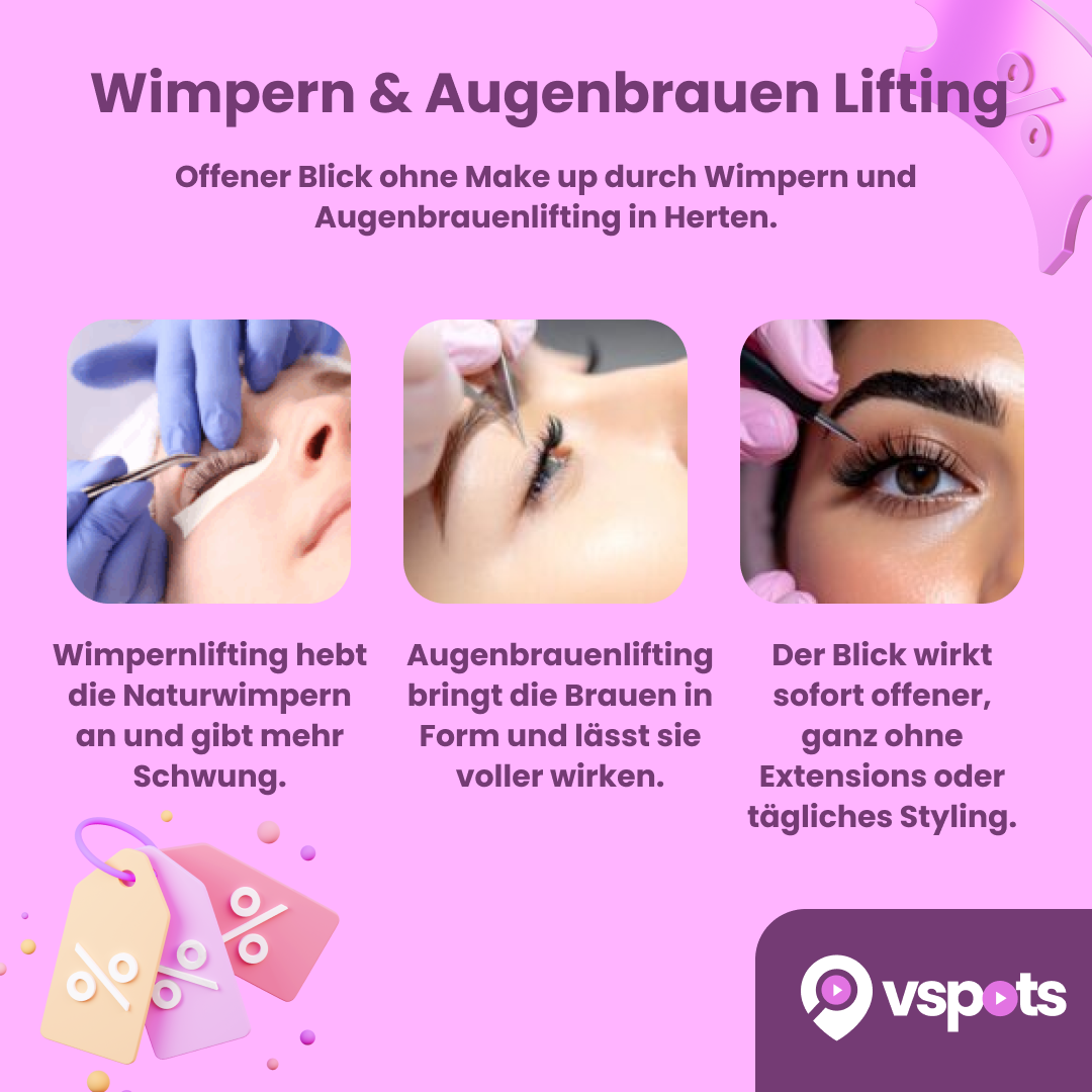 Wimpern- & Augenbrauenlifting – Bild 5