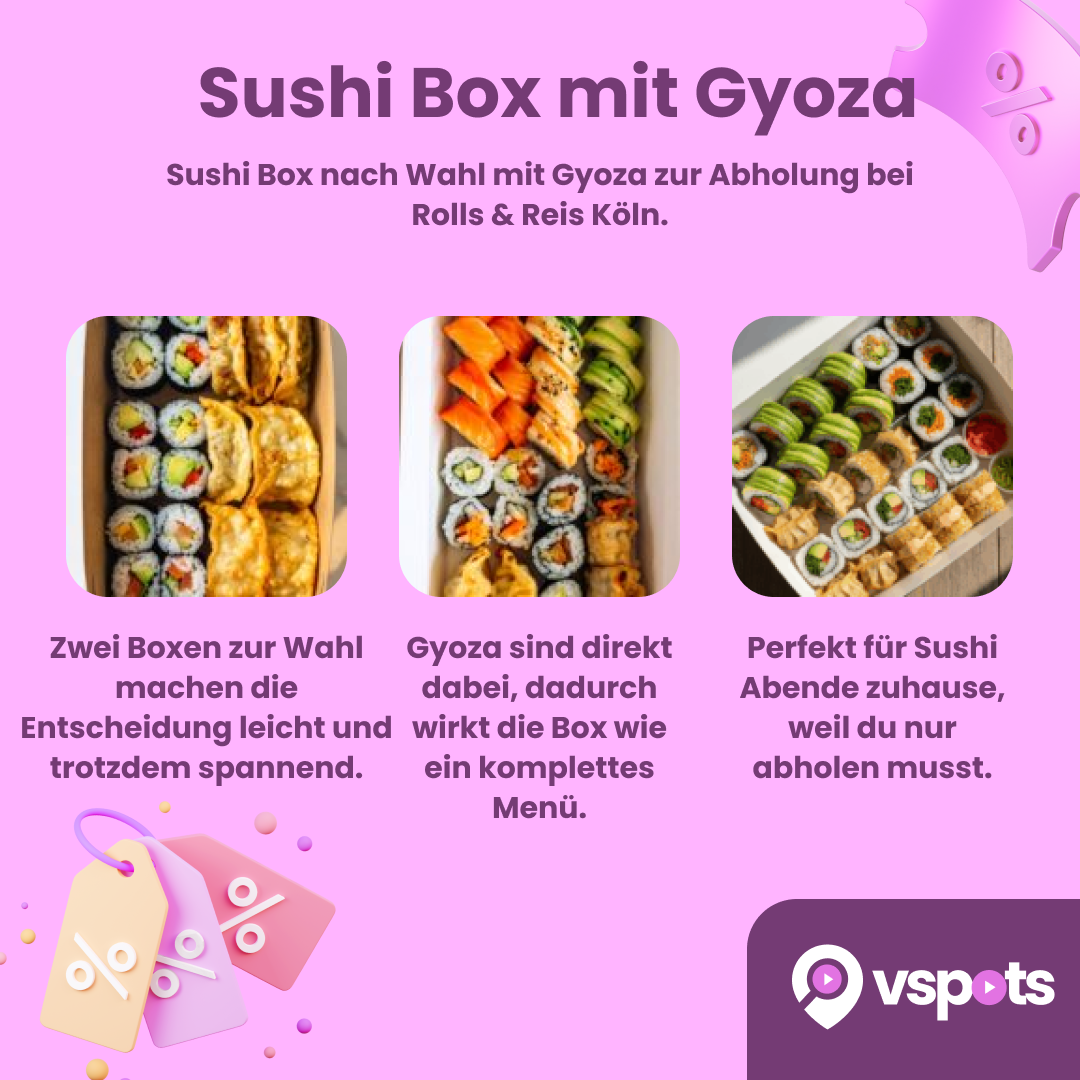 Crunchy- oder vegetarische Sushibox & Gyoza – Bild 5
