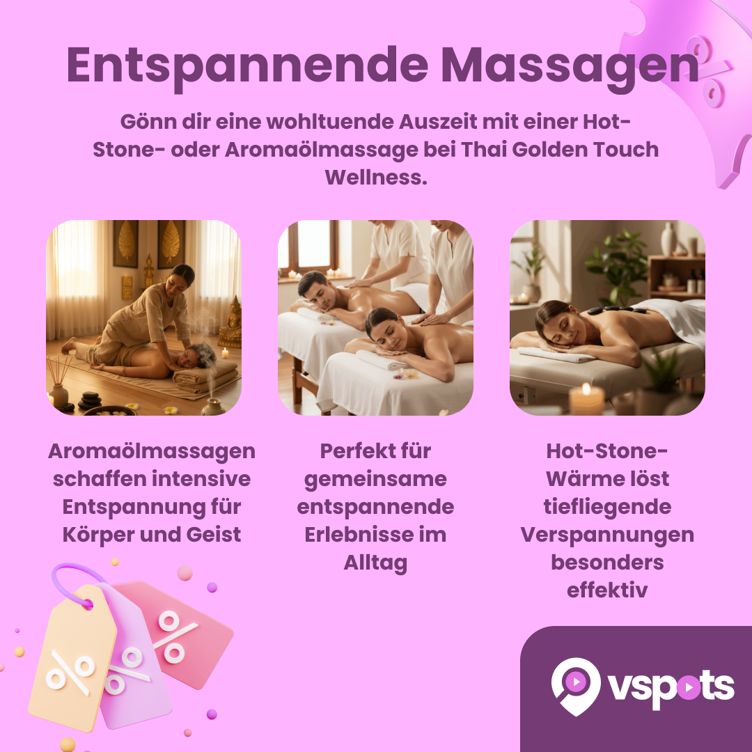 Entspannende Massagen für bis zu 2 Personen – Bild 5