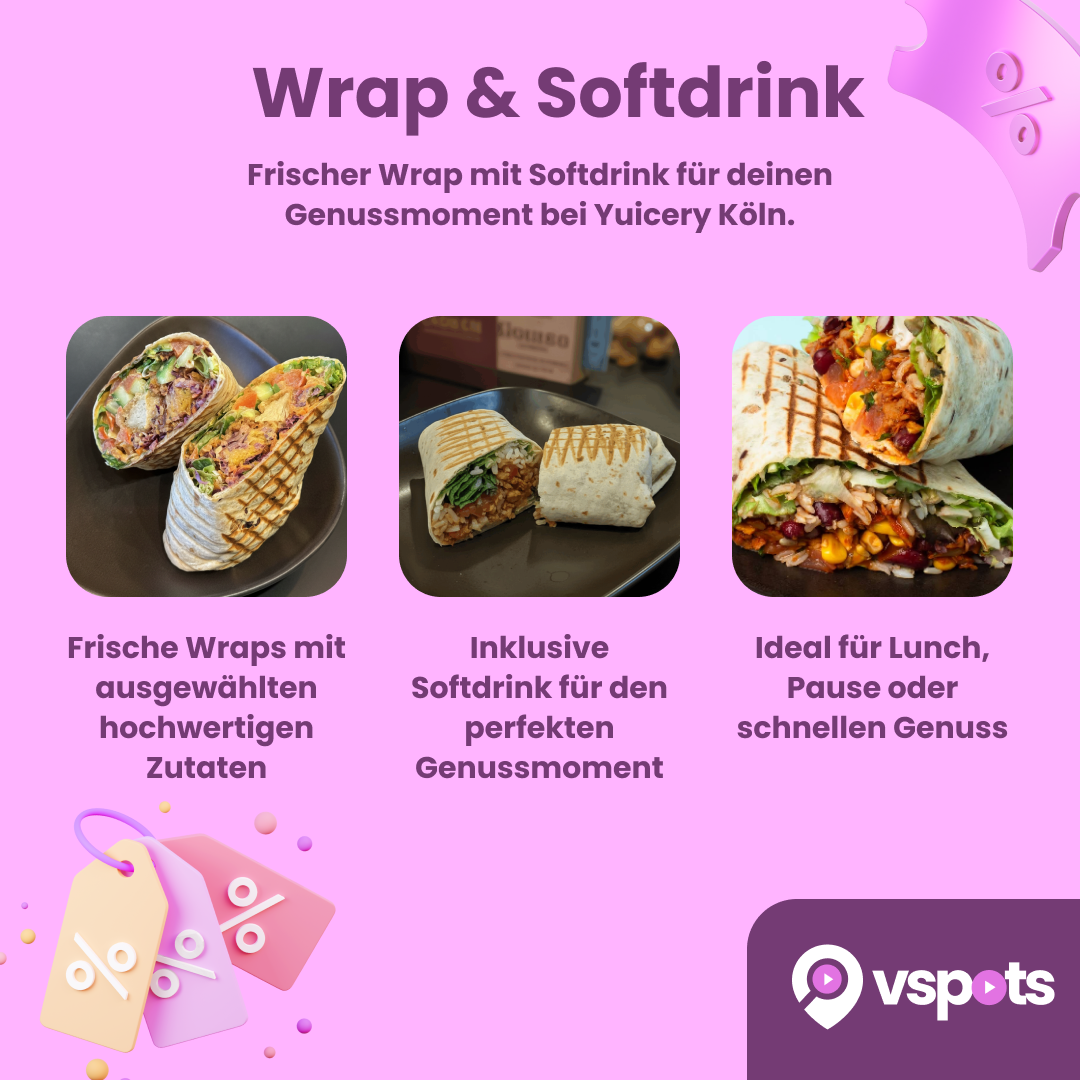 Wrap & Softdrink – Bild 5