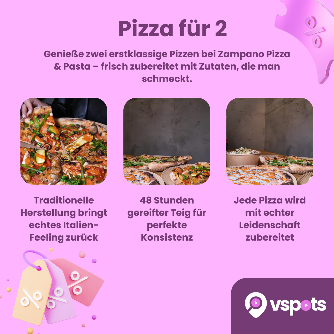 Pizza für zwei nach Wahl – Bild 8