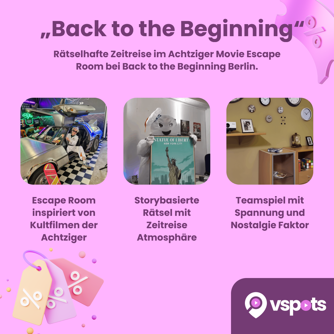 Escape Game „Back to the Beginning“ für 2 Personen – Bild 5