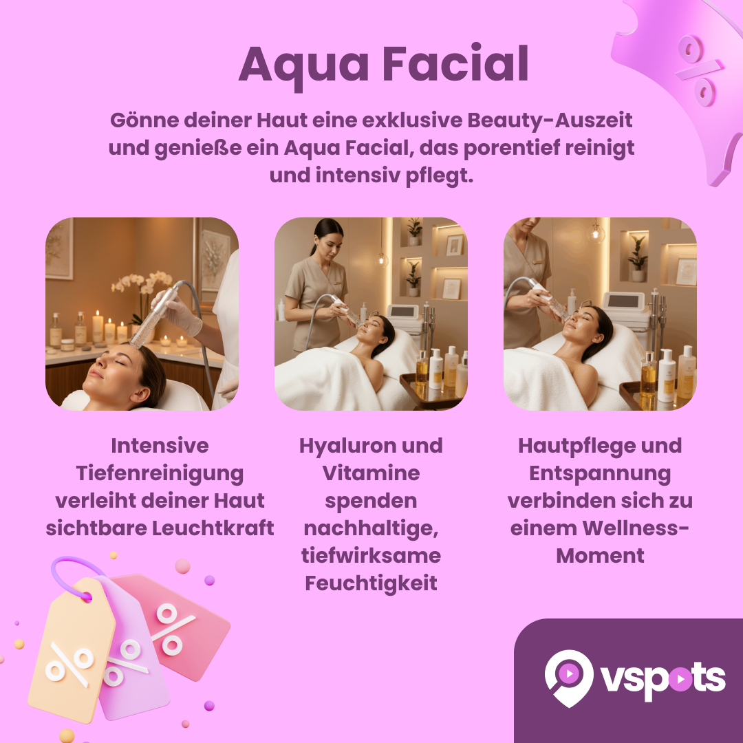 Aqua Facial inkl. Hyaluron und Vitaminen – Bild 5