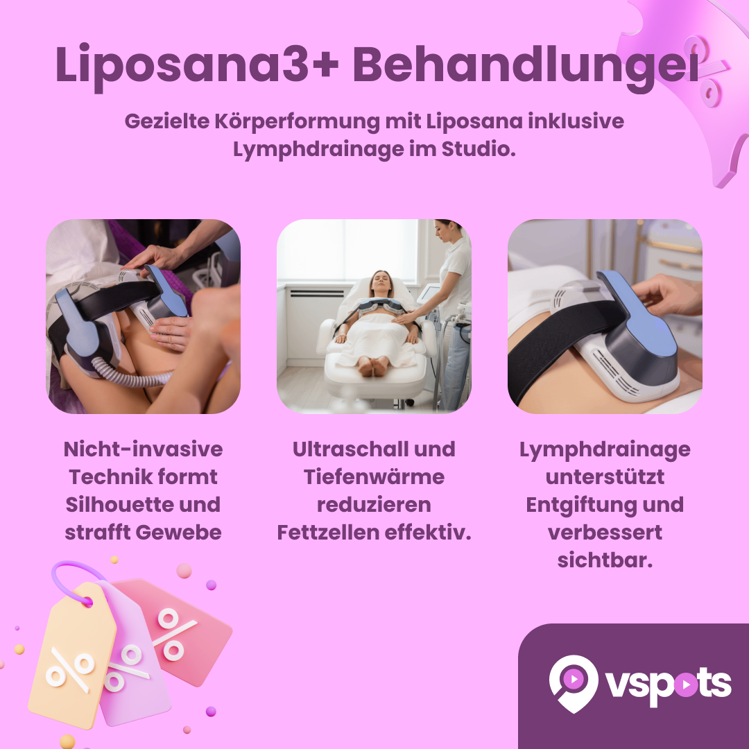 Liposana3+ Behandlungen inkl. Lymphdrainage – Bild 4