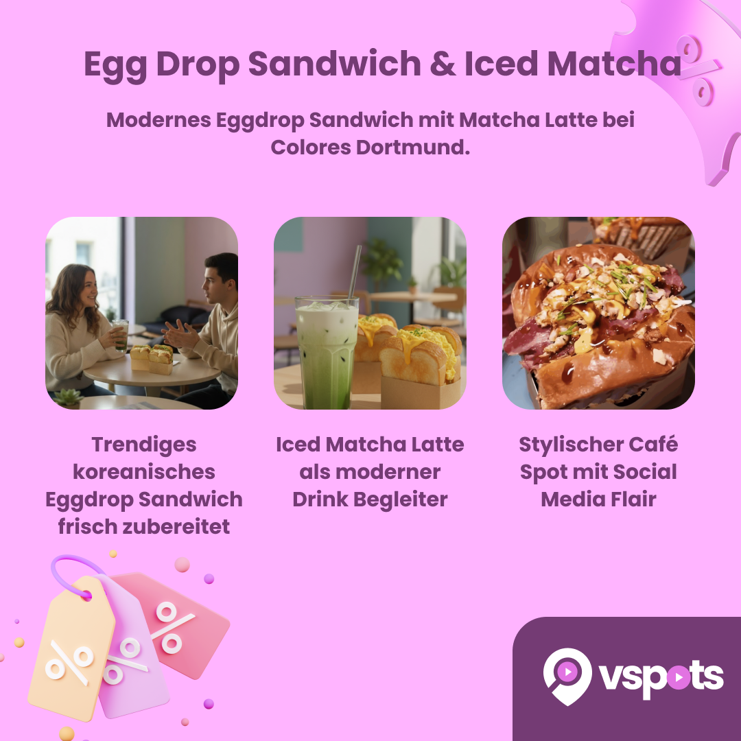 Egg Drop Sandwich & Iced Matcha Latte – Bild 5