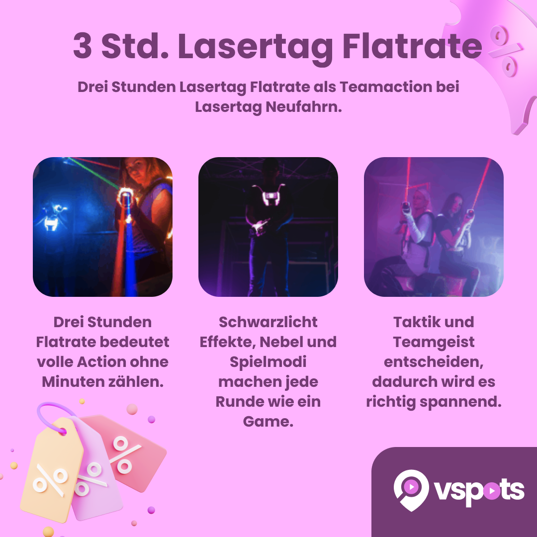 Lasertag Flatrate für 2 Personen – Bild 5