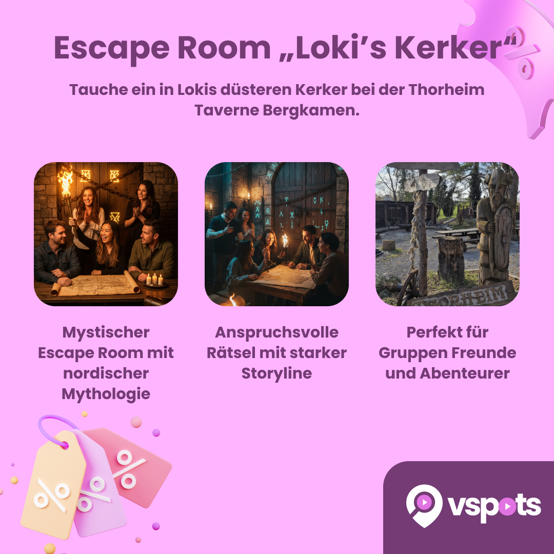 Escape Room „Loki’s Kerker“ für 4 Personen – Bild 5