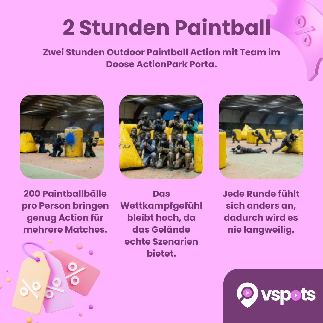 2 Stunden Paintball für 4 Personen – Bild 5