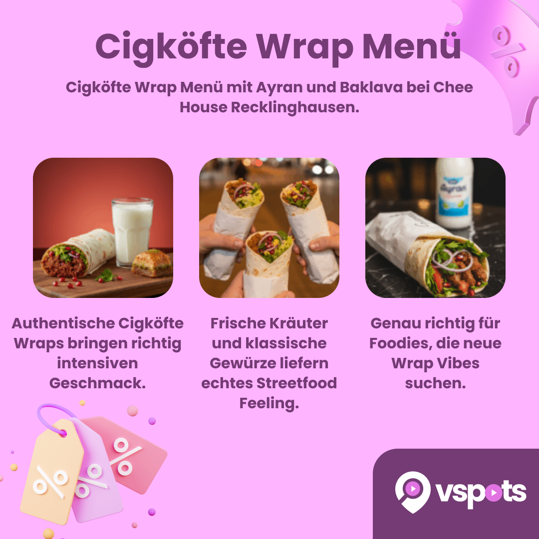 Cigköfte Wrap Menü für 2 Personen – Bild 5