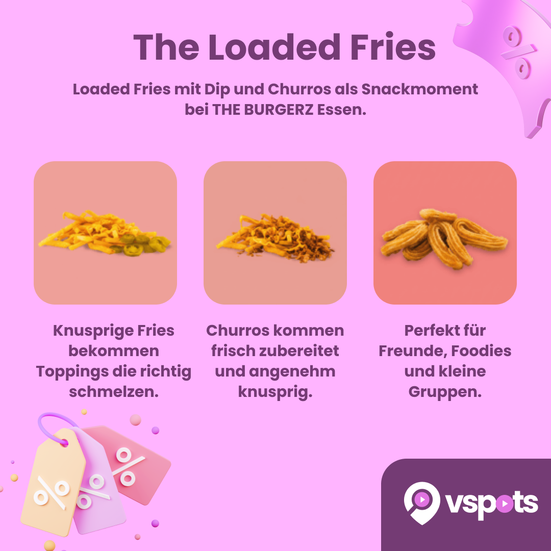 Loaded Fries, Getränke & Churros für 2 Personen – Bild 5
