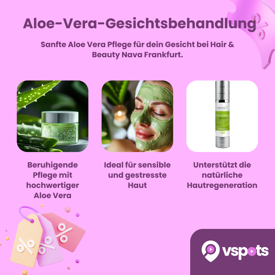 60-minütige Aloe-Vera-Gesichtsbehandlung – Bild 5
