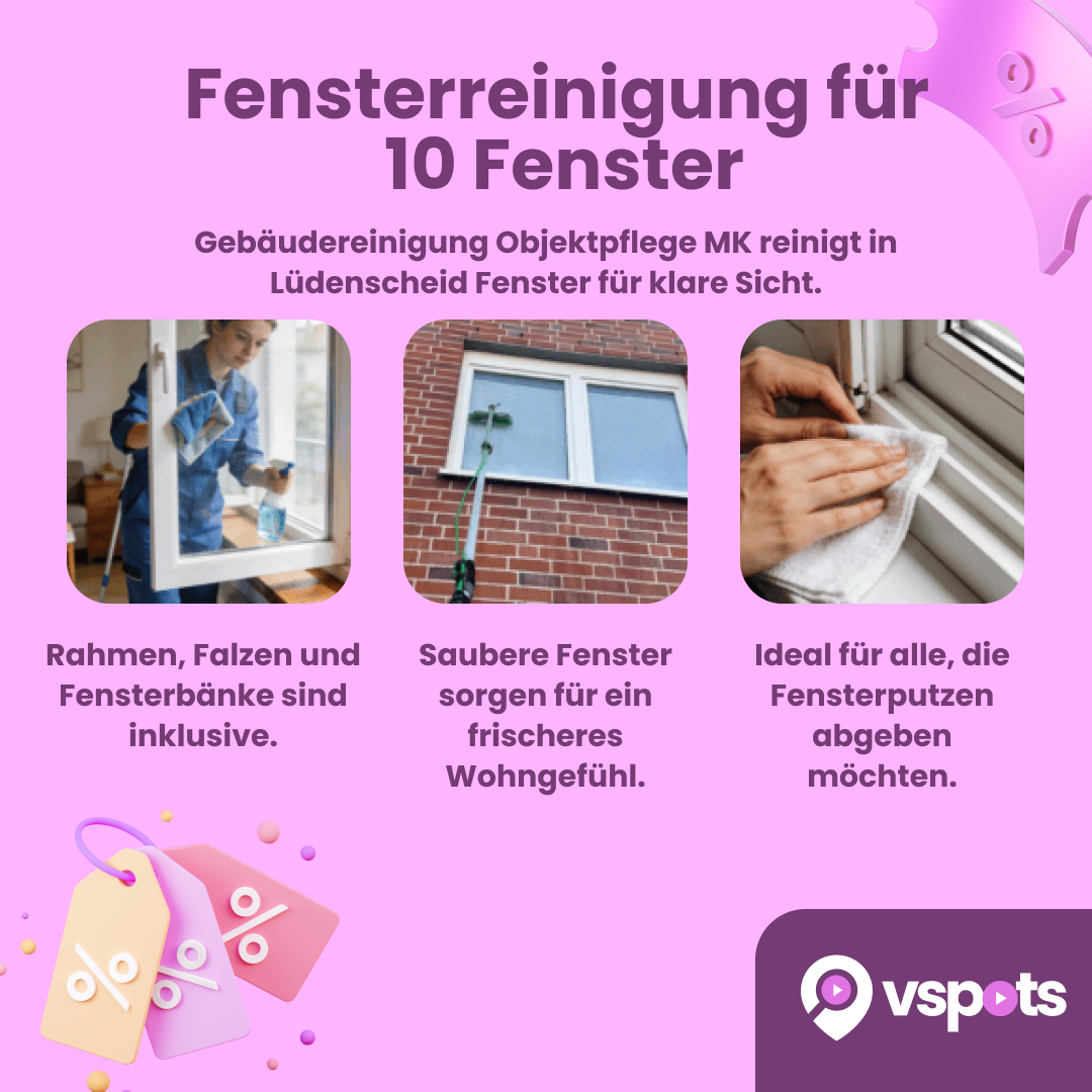 Fensterreinigung für 10 Fenster – Bild 8