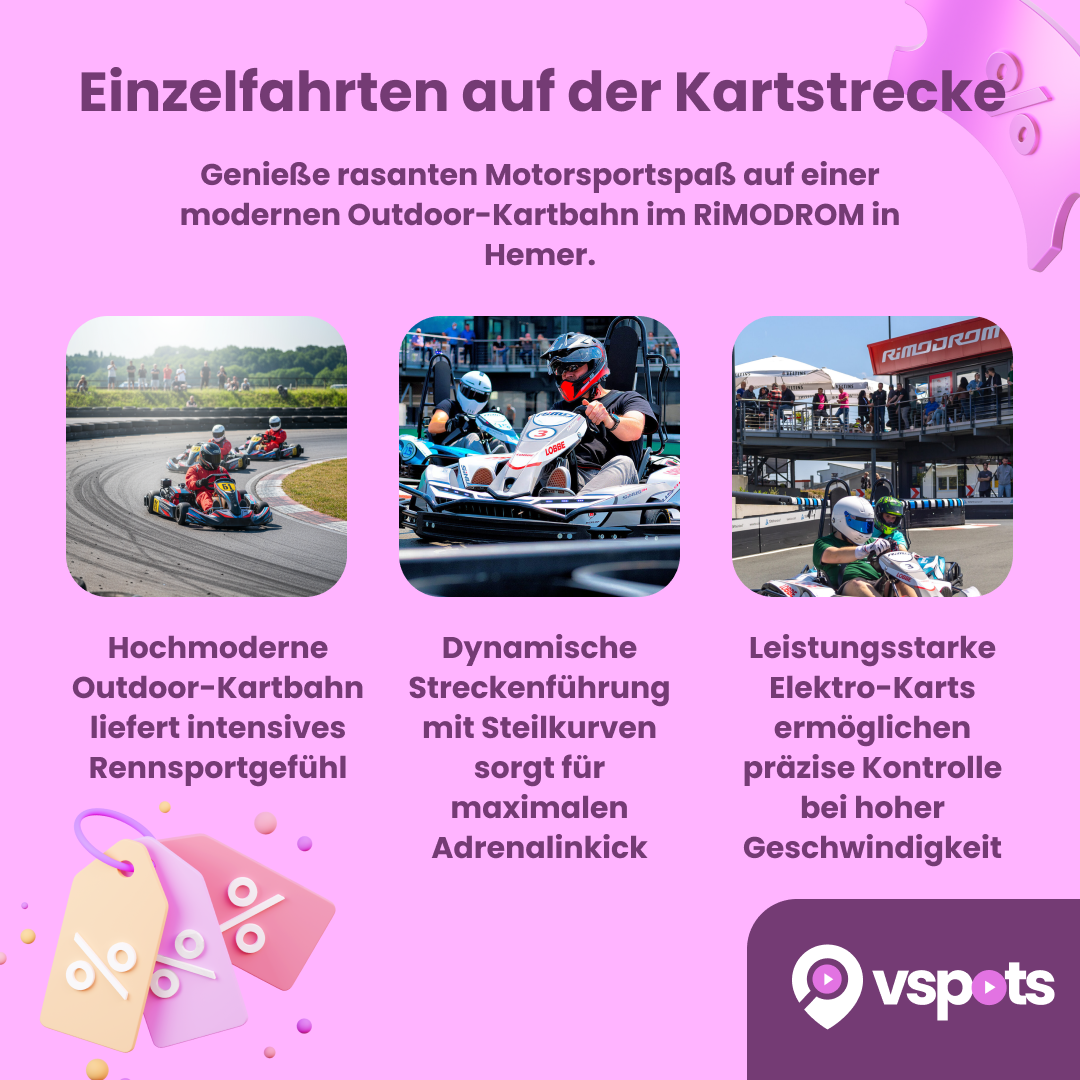 Einzelfahrten auf der Kartstrecke – Bild 6