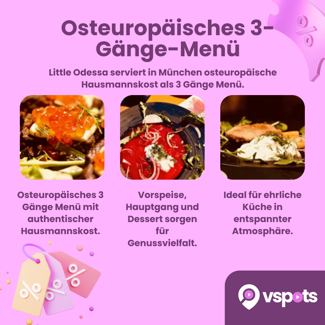 Osteuropäisches 3-Gänge-Menü – Bild 6