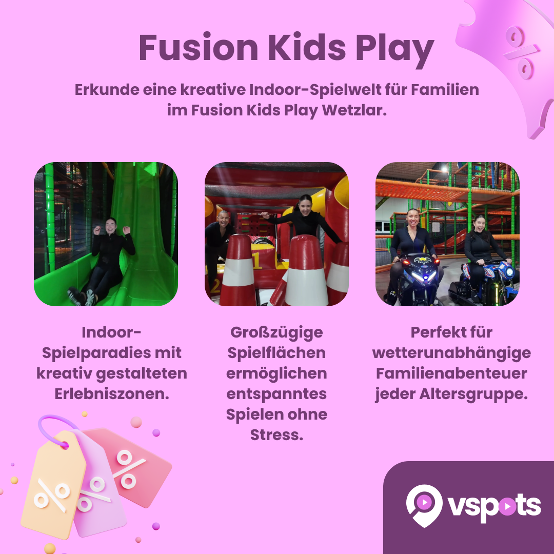 Fusion Kids Play für bis zu 2 Kindern und 2 Erwachsenen – Bild 5