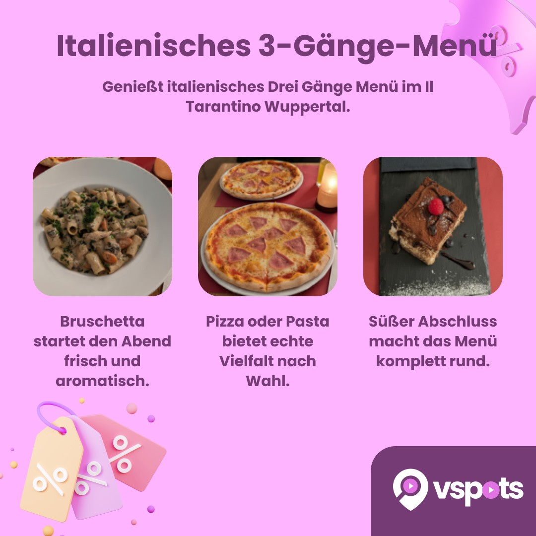 Italienisches 3-Gänge-Menü für 2 Personen – Bild 7