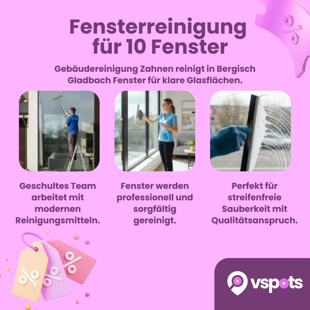 Fensterreinigung für 10 Fenster – Bild 6