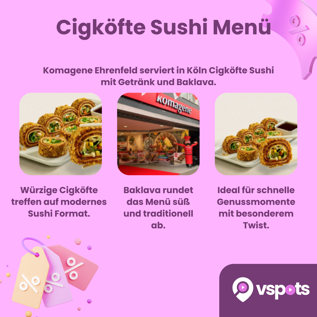Cigköfte Sushi Menü für 2 Personen – Bild 4
