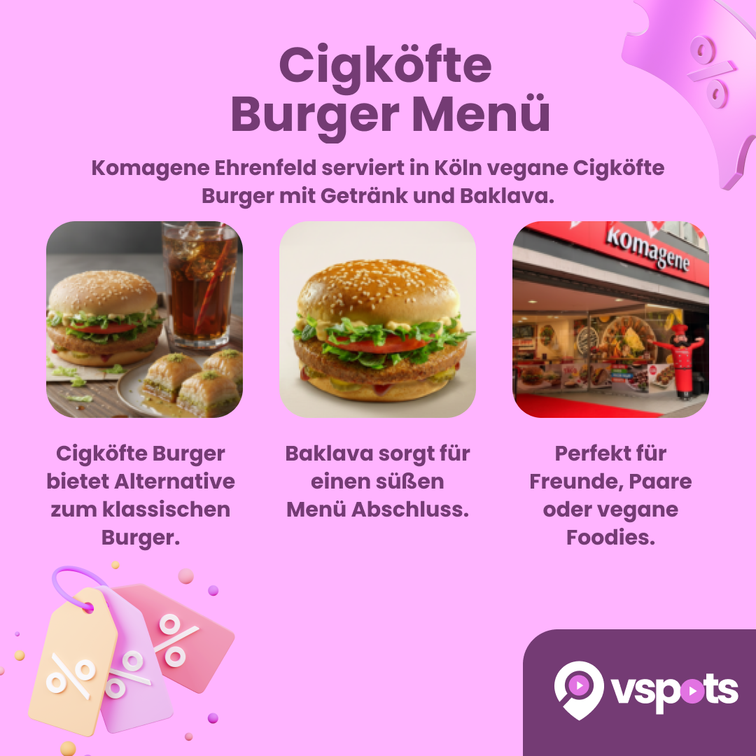 Cigköfte Burger Menü für 2 Personen – Bild 5