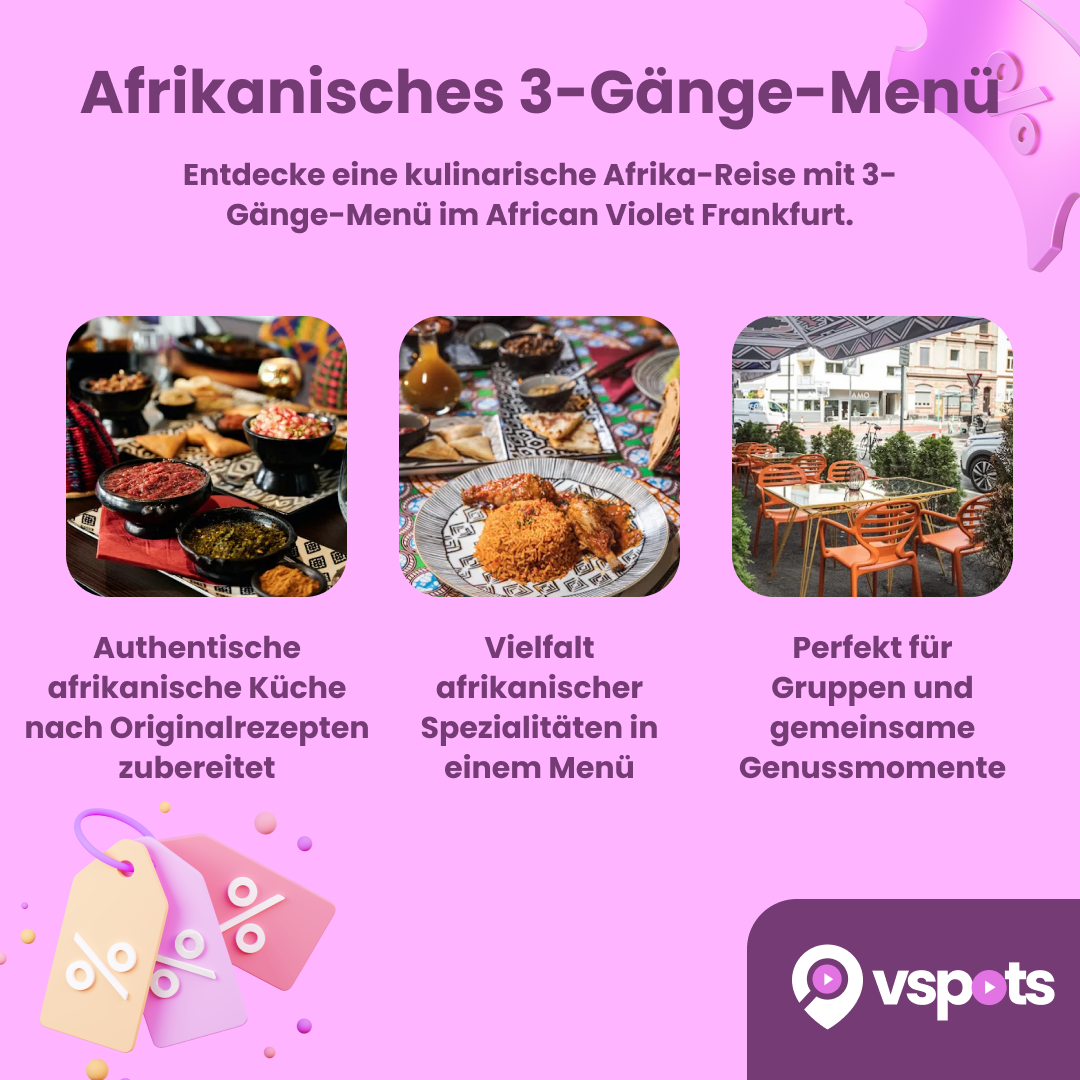 Afrikanisches 3-Gänge-Menü für 2 Personen – Bild 5