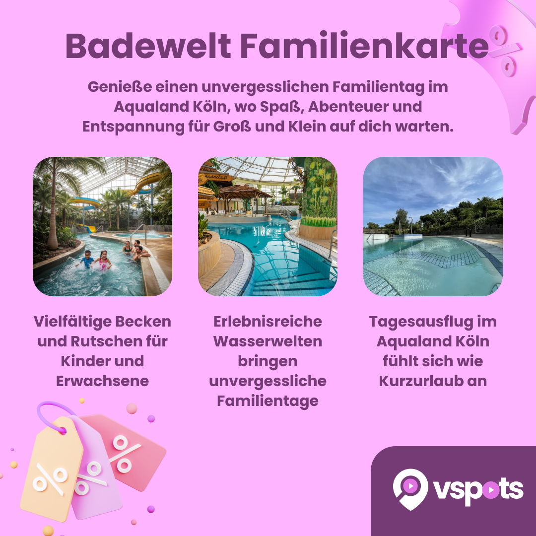 Badewelt Familien Tageskarte für 2 Erwachsene und 2 Kinder/Jugendliche – Bild 7