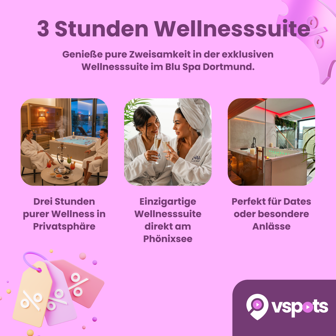 3 Stunden Wellnesssuite mit Shisha, Candlelight- oder Friends-Upgrade – Bild 7
