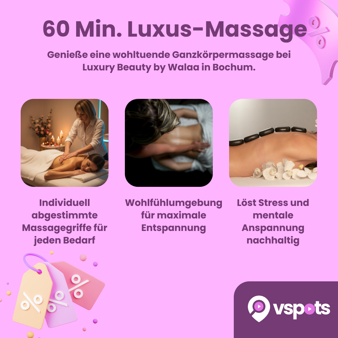 60-minütige Luxus-Massage – Bild 6
