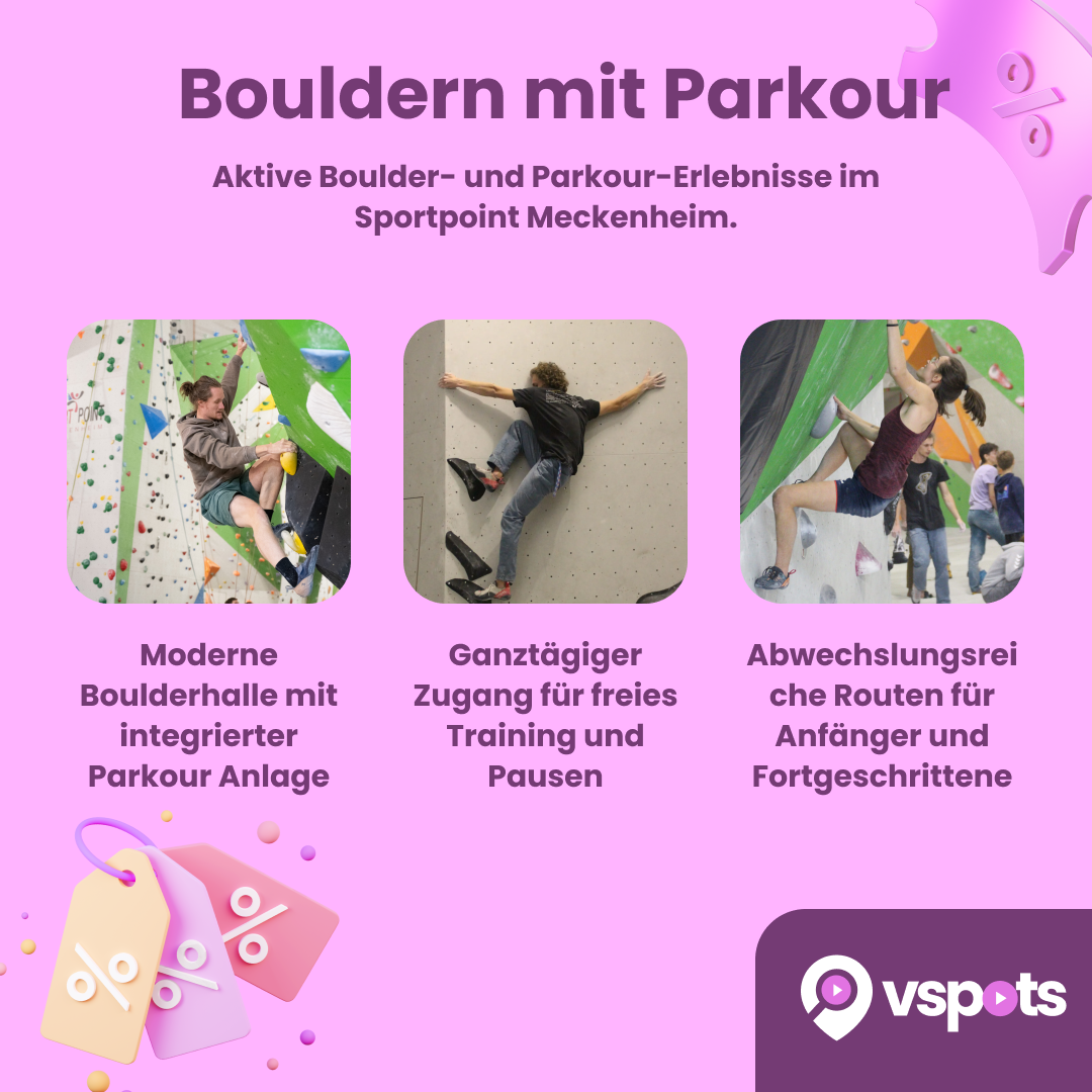 Bouldern mit Parkour-Anlage – Bild 5