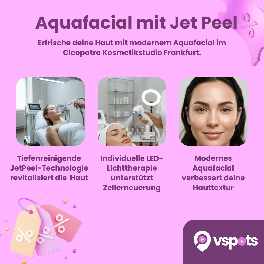 Aquafacial mit Jet Peel und Lichttherapie – Bild 5